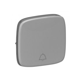   Legrand 755017 - Valena Allure burkolat csengőjellel, Alumínium