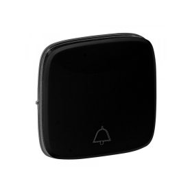   Legrand 755018 - Valena Allure burkolat csengőjellel, Fekete