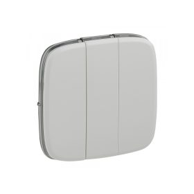   Legrand 755035 - Valena Allure burkolat multifunkciós vezérlőhöz, Fehér