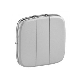   Legrand 755037 - Valena Allure burkolat multifunkciós vezérlőhöz, Alumínium