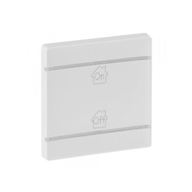   Legrand 755080 - MyHome (Valena Life) általános BE/KI jelölés széles burkolat, fehér