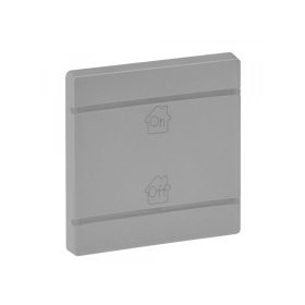   Legrand 755082 - MyHome (Valena Life) általános BE/KI jelölés széles burkolat, alumínium