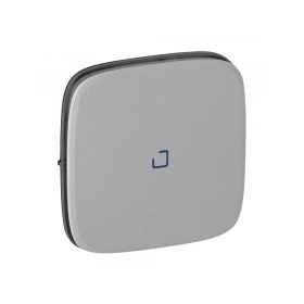   Legrand 755087 - Valena Allure Egypólusú kapcsoló burkolat jf., Alumínium