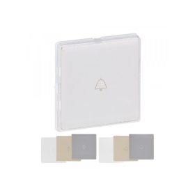   Legrand 755110 - Valena Life átlátszó címketartós billentyű, 3 különböző színű betétlappal (fehé