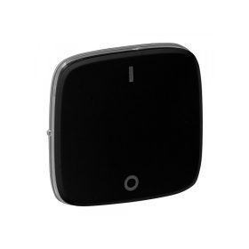   Legrand 755128 - Valena Allure Kétpólusú kapcsoló burkolat, Fekete