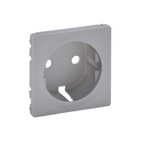   Legrand 755202 - Valena Life 2P+F csatlakozóaljzat burkolat alumínium