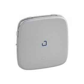   Legrand 755217 - Valena Allure Világítás+szellőzés kapcsoló burkolat, Alumínium