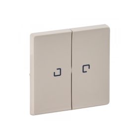   Legrand 755221 - Valena Life kettős fényjelzős billentyű elefántcsont