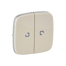   Legrand 755226 - Valena Allure Kettős kapcsoló burkolat, fj, Elefántcsont