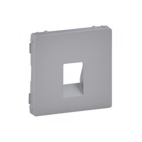   Legrand 755362 - Valena Life hangszóró-csatlakozóaljzat burkolat, 2 kivezetéssel alumínium