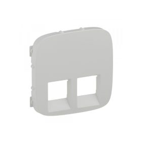   Legrand 755425 - Valena Allure 2xRJ11/RJ45 aljzat burkolat, Fehér