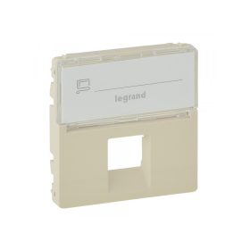   Legrand 755471 - Valena Life 1xRJ45 csatlakozóaljzat burkolat, címketartóval elefántcsont