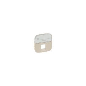   Legrand 755479 - Valena Allure RJ11/RJ45 aljzat burkolat címketartóval, Gyöngyház