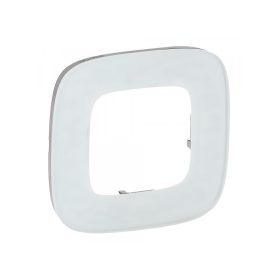 Legrand 755541 - Valena Allure Egyes keret, Fehérüveg