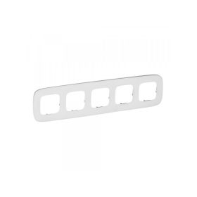 Legrand 755545 - Valena Allure Ötös keret, Fehérüveg