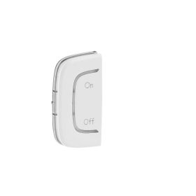   Legrand 755558 - MyHOME (Valena Allure) BE/KI jelölés bal oldali burkolat, fehér