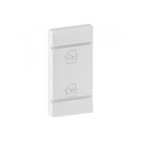   Legrand 755565 - MyHome (Valena Life) általános BE/KI jelölés bal oldali burkolat, fehér
