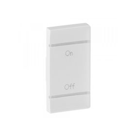   Legrand 755575 - MyHome (Valena Life) BE/KI jelölés jobb oldali burkolat, fehér