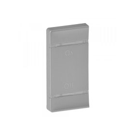   Legrand 755587 - MyHome (Valena Life) BE/KI jelölés bal oldali burkolat, alumínium