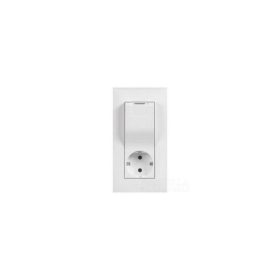   Legrand 764530 - Niloé 2P+F / USB kombinált csatlakozóaljzat, fehér
