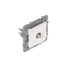   Legrand 764549 - Niloé TV aljzat, "F-F", végzáró (1 dB), fehér