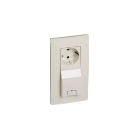   Legrand 764630 - Niloé 2P+F / USB kombinált csatlakozóaljzat, bézs
