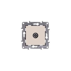Legrand 764652 - Niloé TV aljzat, átmenő (14 dB), bézs