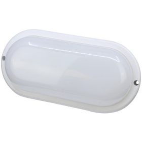 Műanyag házas LED hajólámpa, ovális forma - LHDO18NW