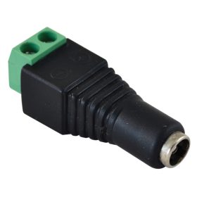   Jack/csavaros csatlakozó hüvely LED szerelésekhez - LSZJF55