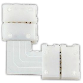   Forrasztás nélküli "L" gyorscsatl. egyszínű LED szalagokhoz - LSZTL10