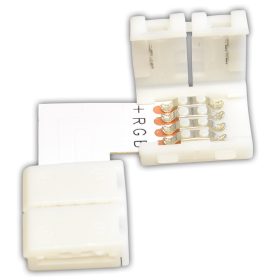   Forrasztás nélküli "L" gyorscsatlakozó RGB LED szalagokhoz - LSZTLRGB