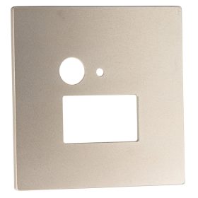   Mágneses előlap LVS03M süllyesztett világítótesthez, ezüst - LVS03MS