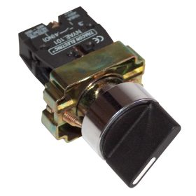   Karos kapcsoló, fémalap, kétállású, rugóvissza, hosszúkaros - NYBJ45KLO