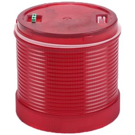   Fényjelző oszlop, piros fényűhenger, hangjelzéses aljzathoz - NYG3-70230R