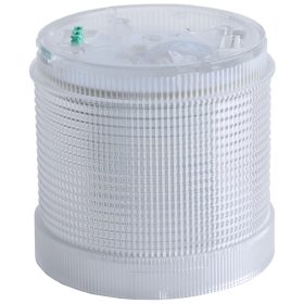   Fényjelző oszlop, fehér fényűhenger, hangjelzéses aljzathoz - NYG3-7024W