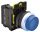 Kiálló nyomógomb, kék - NYG3-HB