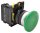 Gombafejű nyomógomb, zöld - NYG3-MG