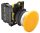 Gombafejű nyomógomb, sárga - NYG3-MY
