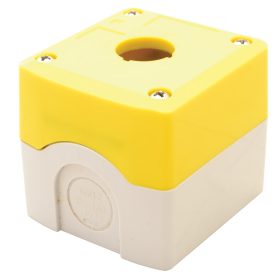   Összeállított tokozat nyomógombokhoz, sárga, 1-es - NYGD-1YE