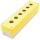 Összeállított tokozat nyomógombokhoz, sárga, 6-es - NYGD-6YE