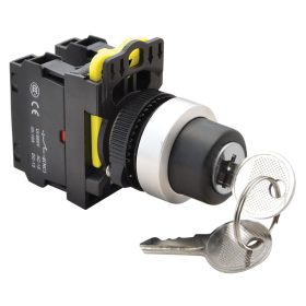 Kulcsos kapcsoló, bal-jobb KI,kétállású - NYK3-K21