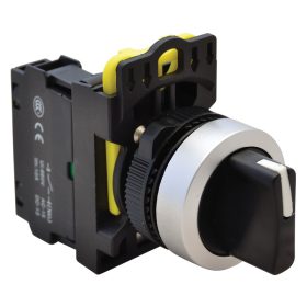   Karos kapcsoló, háromállású, rugóvisszatérítés balról - NYK3-S33BK