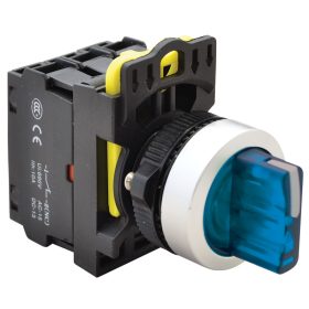   Világítókaros kapcsoló, kék, LED, háromállású - NYK3-SL31B