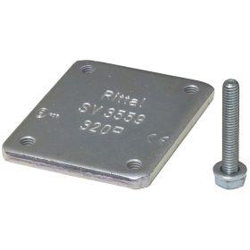   Leágazó modul, 34×10 mm-es lemezsínhez, 40mm-es sínre - PK40/34X10