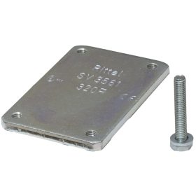   Leágazó modul, 54×10 mm-es lemezsínhez, 50mm-es sínre - PK50/54X10