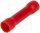 Szigetelt toldóhüvely, ónozott elektrolitréz, piros - PTH
