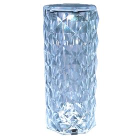 Asztali akkumulátoros LED díszlámpa, henger - RLV