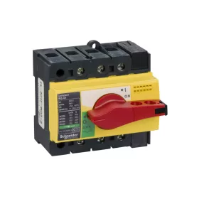   Schneider 28916 - Interpact INS40 3P piros kapcsoló sárga homloklap