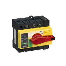   Schneider 28920 - Interpact INS80 3P piros kapcsoló sárga homloklap