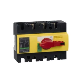   Schneider 28924 - Interpact INS100 3P piros kapcsoló sárga homloklap
